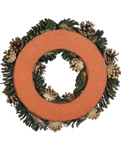 Julekrans NURMES Grøn 35 cm