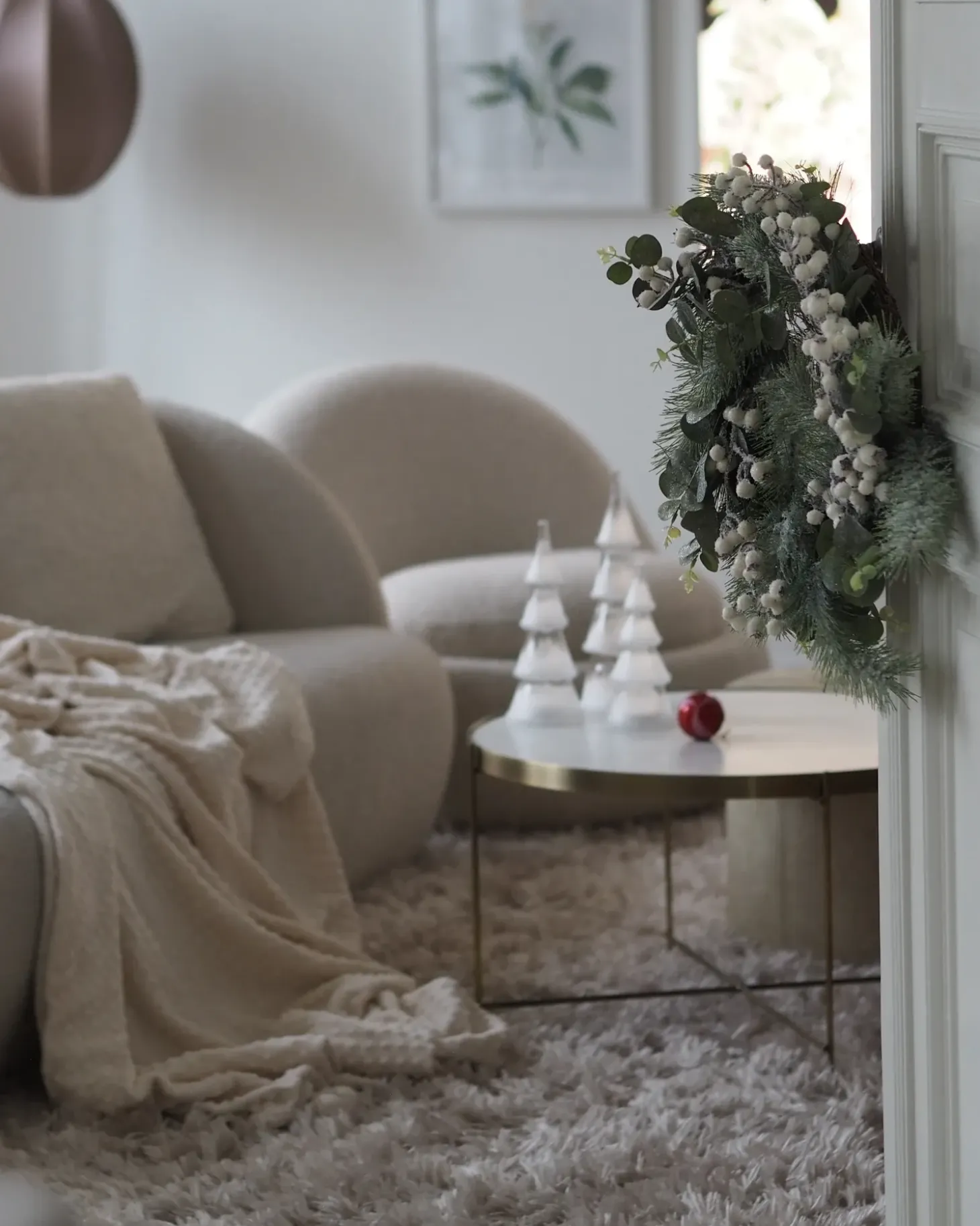 Julekrans JURMU Grøn 54 cm
