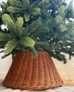 Juletræs hylster FLOCON Rattan Naturlig 47 cm