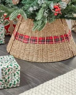 Juletræs hylster MARCHE Søgræs Naturlig 50 cm