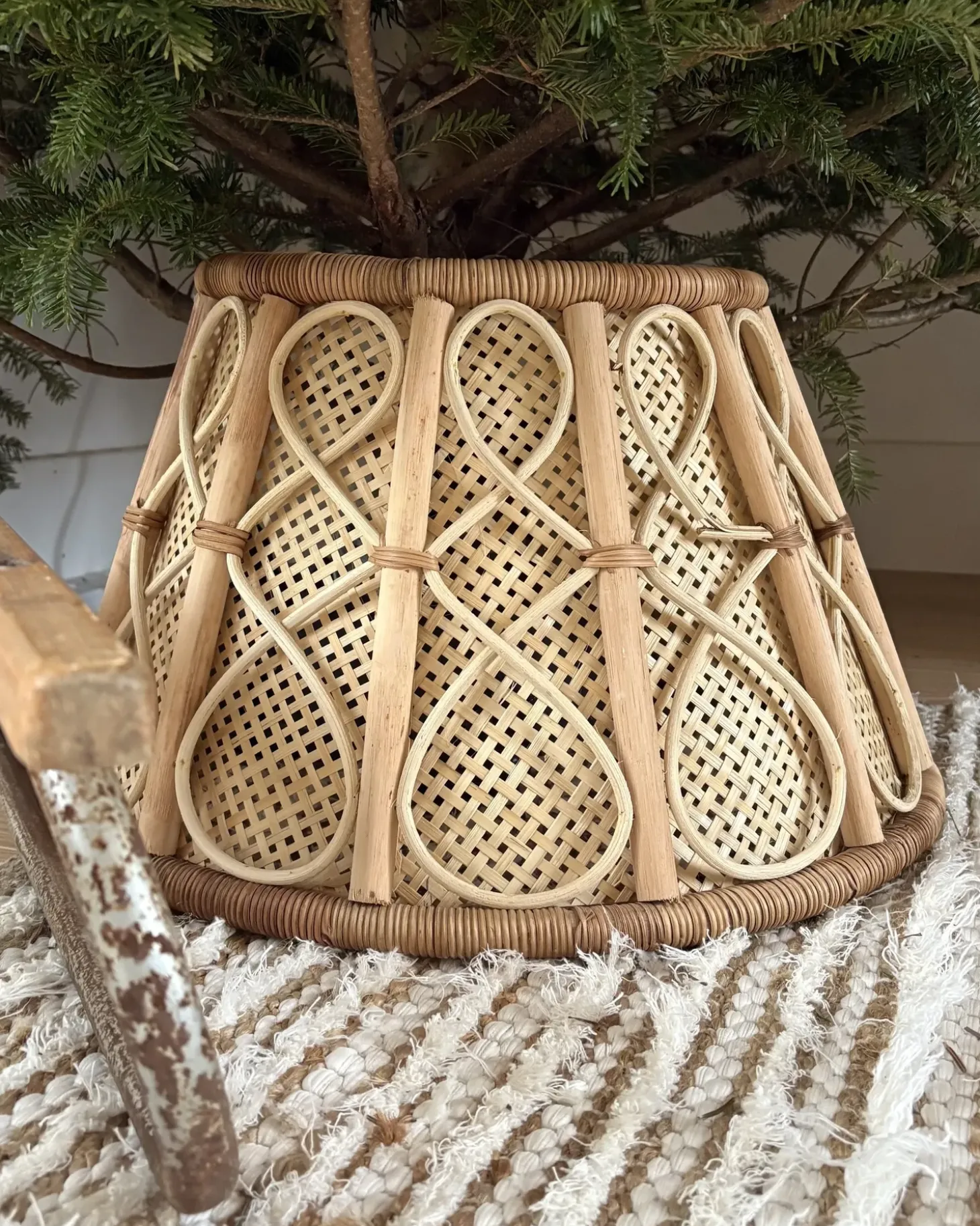 Juletræs hylster AVENT Rattan Naturlig 50 cm