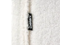 Justerbar seng Boucle CASTELLAN 90 x 200 cm Cremehvid