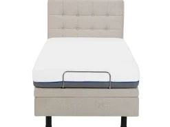 Justerbar seng DUKE 90 x 200 cm Beige