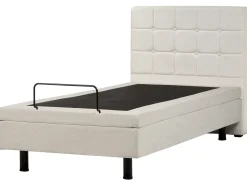 Justerbar seng DUKE 90 x 200 cm Lys Beige