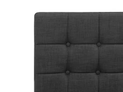Justerbar seng DUKE 90 x 200 cm Mørkegrå