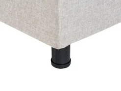 Justerbar seng uden hovedgærde DUKE 90 x 200 cm Beige