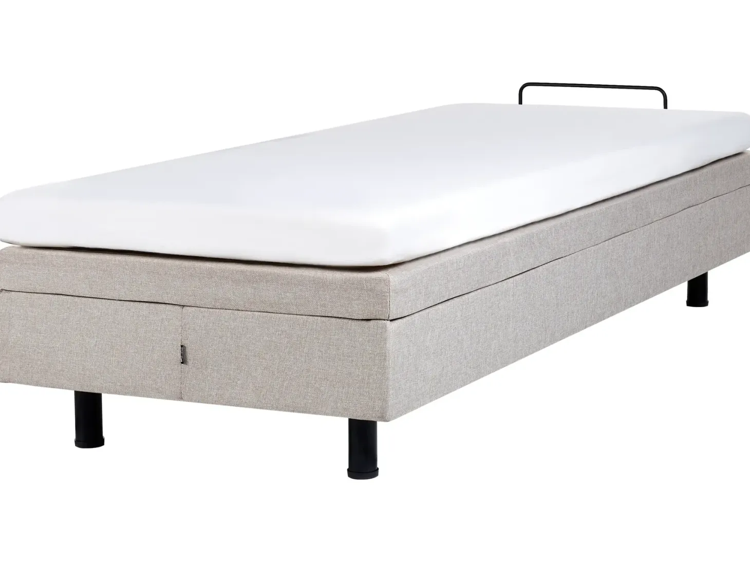 Justerbar seng uden hovedgærde DUKE 90 x 200 cm Beige