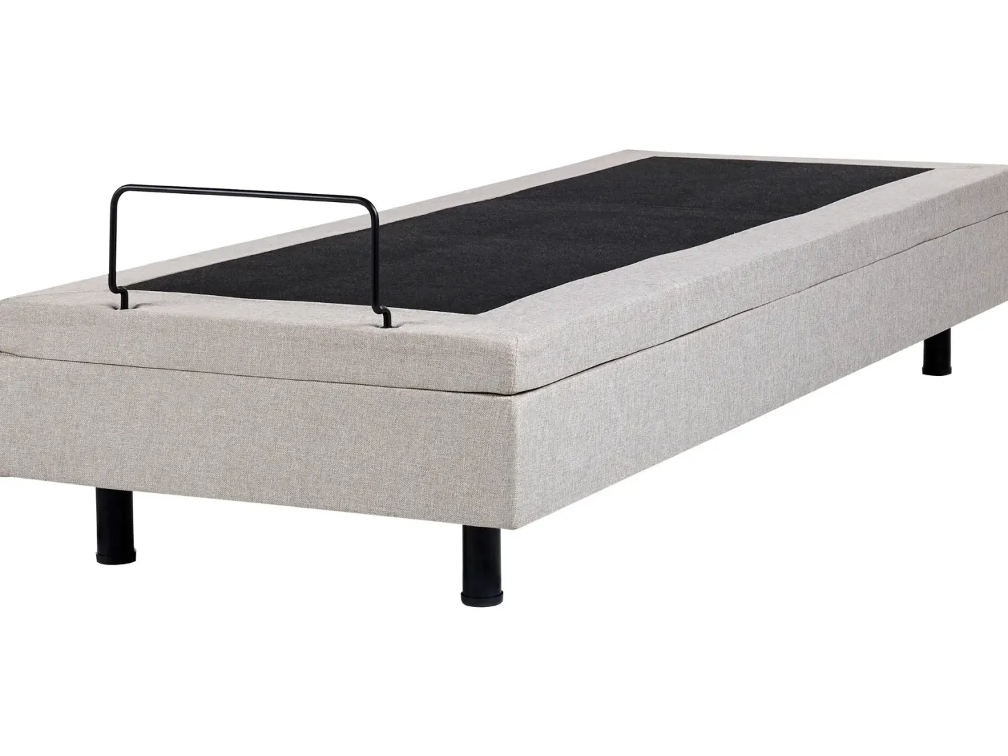 Justerbar seng uden hovedgærde DUKE 90 x 200 cm Beige