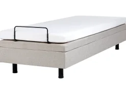 Justerbar seng uden hovedgærde DUKE 90 x 200 cm Beige