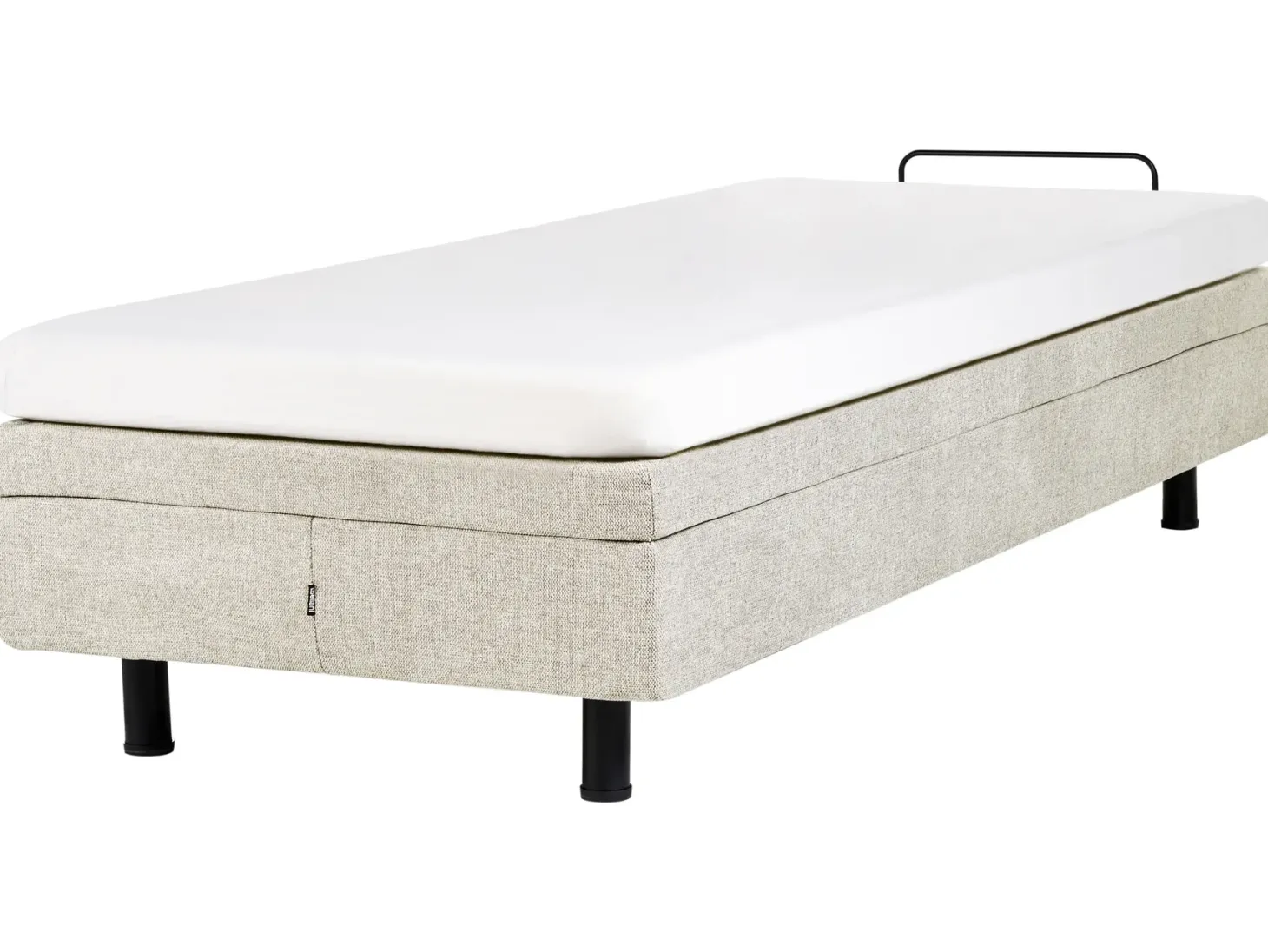 Justerbar seng uden hovedgærde CASTELLAN 90 x 200 cm Beige
