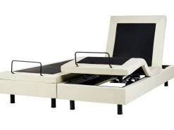 Justerbar seng uden hovedgærde CASTELLAN 180 x 200 cm Beige