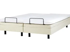 Justerbar seng uden hovedgærde CASTELLAN 180 x 200 cm Beige