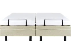 Justerbar seng uden hovedgærde CASTELLAN 180 x 200 cm Beige