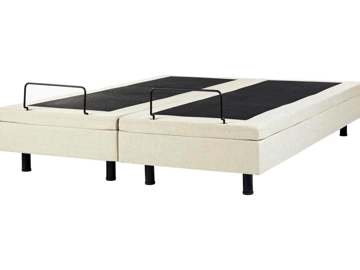 Justerbar seng uden hovedgærde CASTELLAN 180 x 200 cm Beige