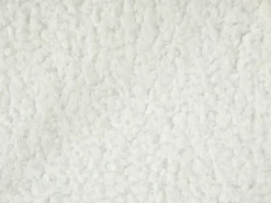 Justerbar seng uden hovedgærde Boucle DUKE 90 x 200 cm Cremehvid