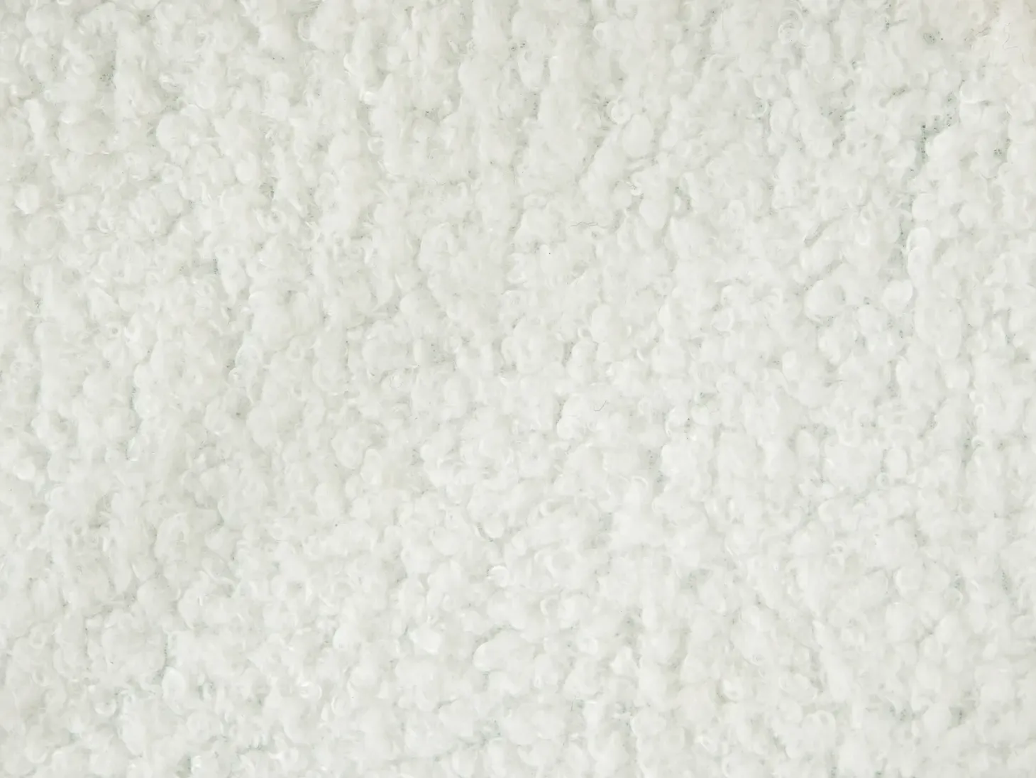 Justerbar seng uden hovedgærde Boucle DUKE 90 x 200 cm Cremehvid
