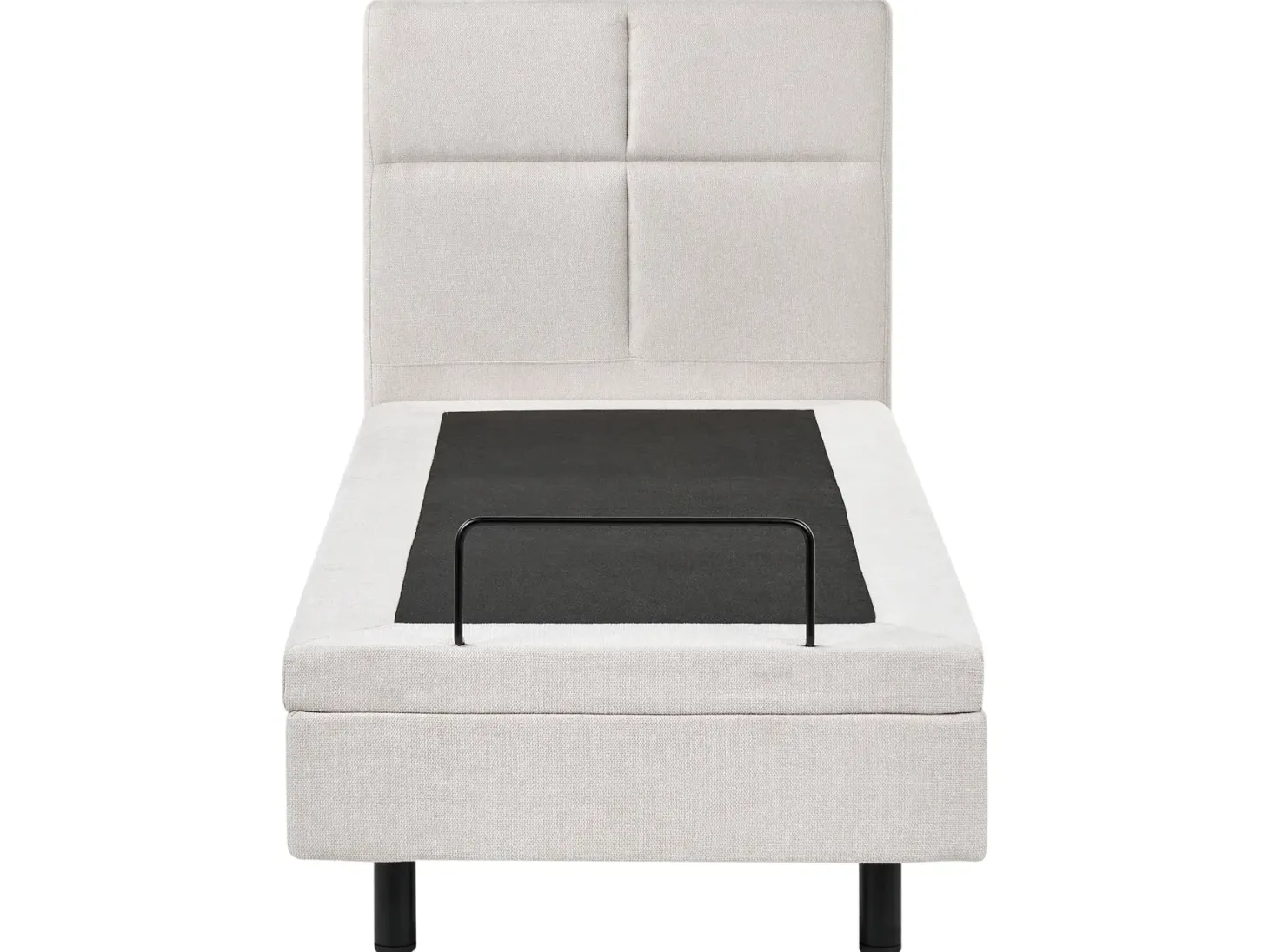 Justerbar seng VICEROY 90 x 200 cm Lys Beige