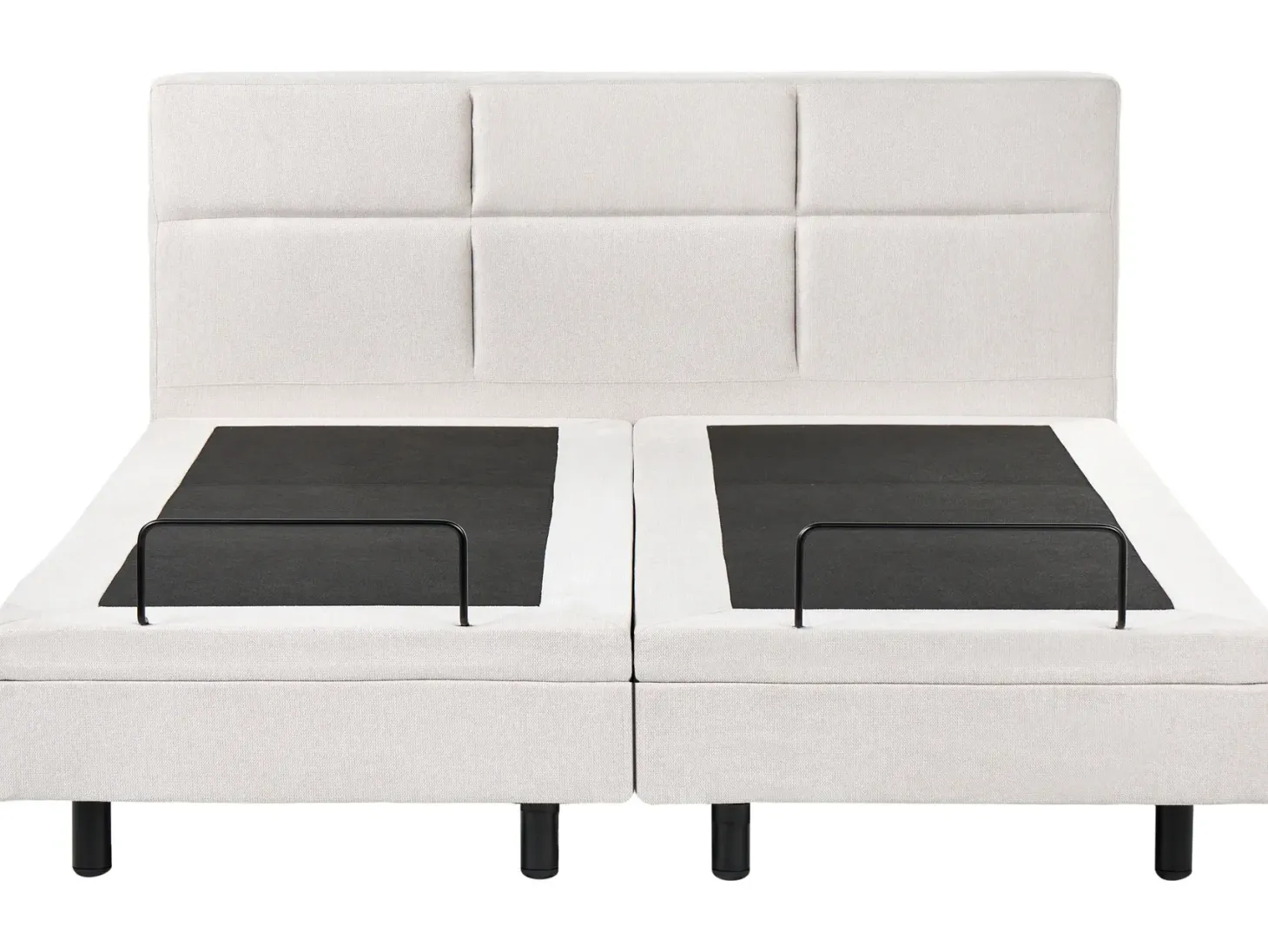 Justerbar seng VICEROY 180 x 200 cm Lys Beige