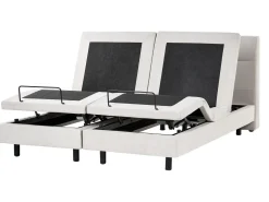 Justerbar seng VICEROY 180 x 200 cm Lys Beige