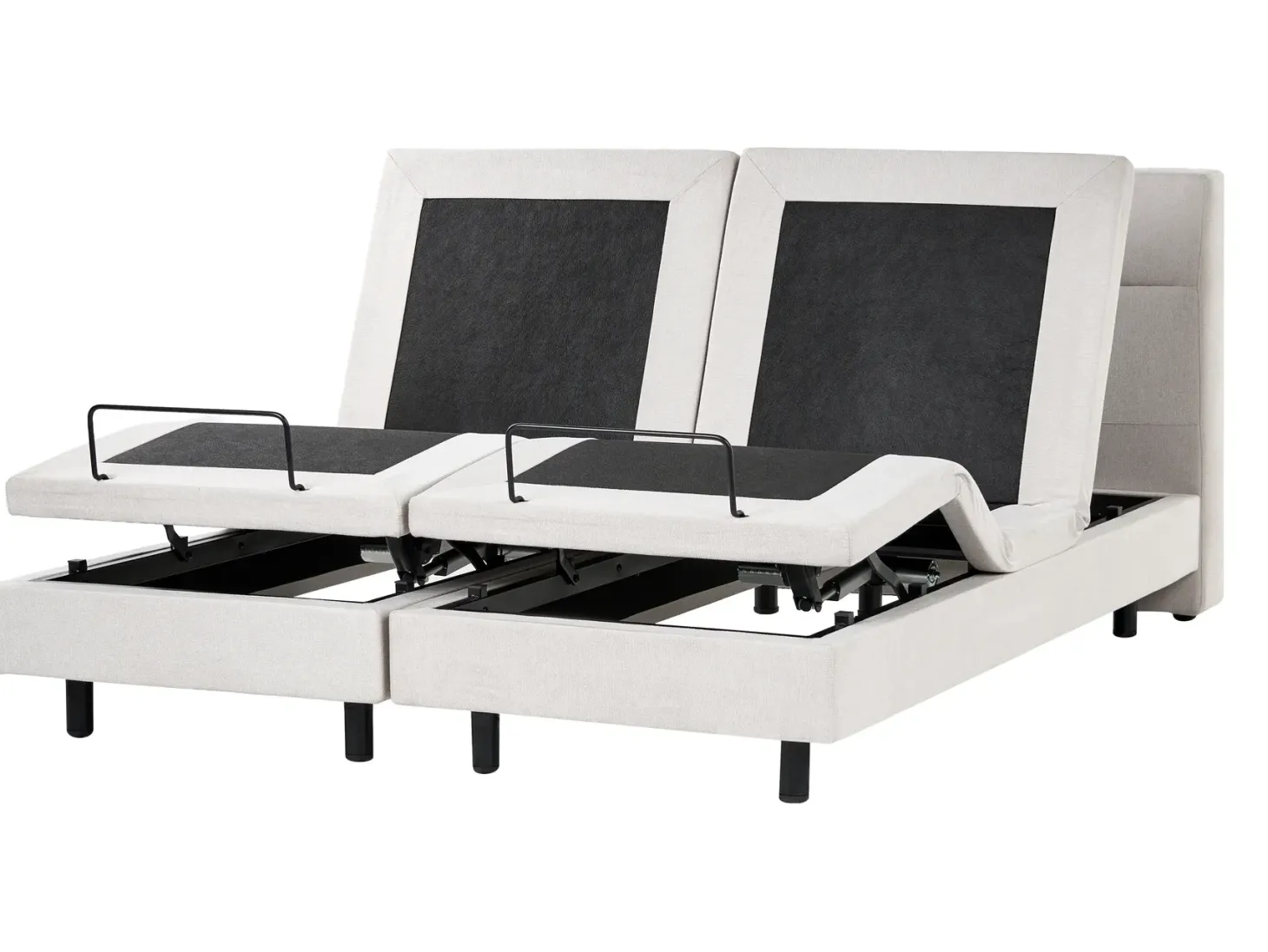 Justerbar seng VICEROY 180 x 200 cm Lys Beige