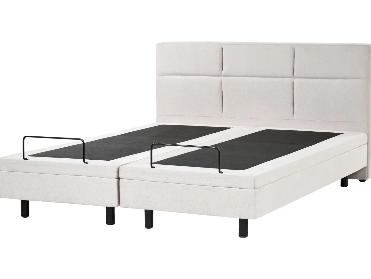 Justerbar seng VICEROY 180 x 200 cm Lys Beige