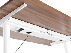 Kabelbakke til elektrisk justerbart skrivebord TRACIE Hvid