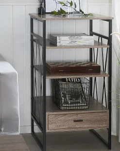 KEENE 101 cm Brungrå