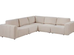 KIVVIK 5 personers Hjørnesofa modul Højrevendt Beige Boucle