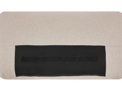 KIVVIK 5 personers Hjørnesofa modul Venstrevendt Beige Boucle med fodskammel