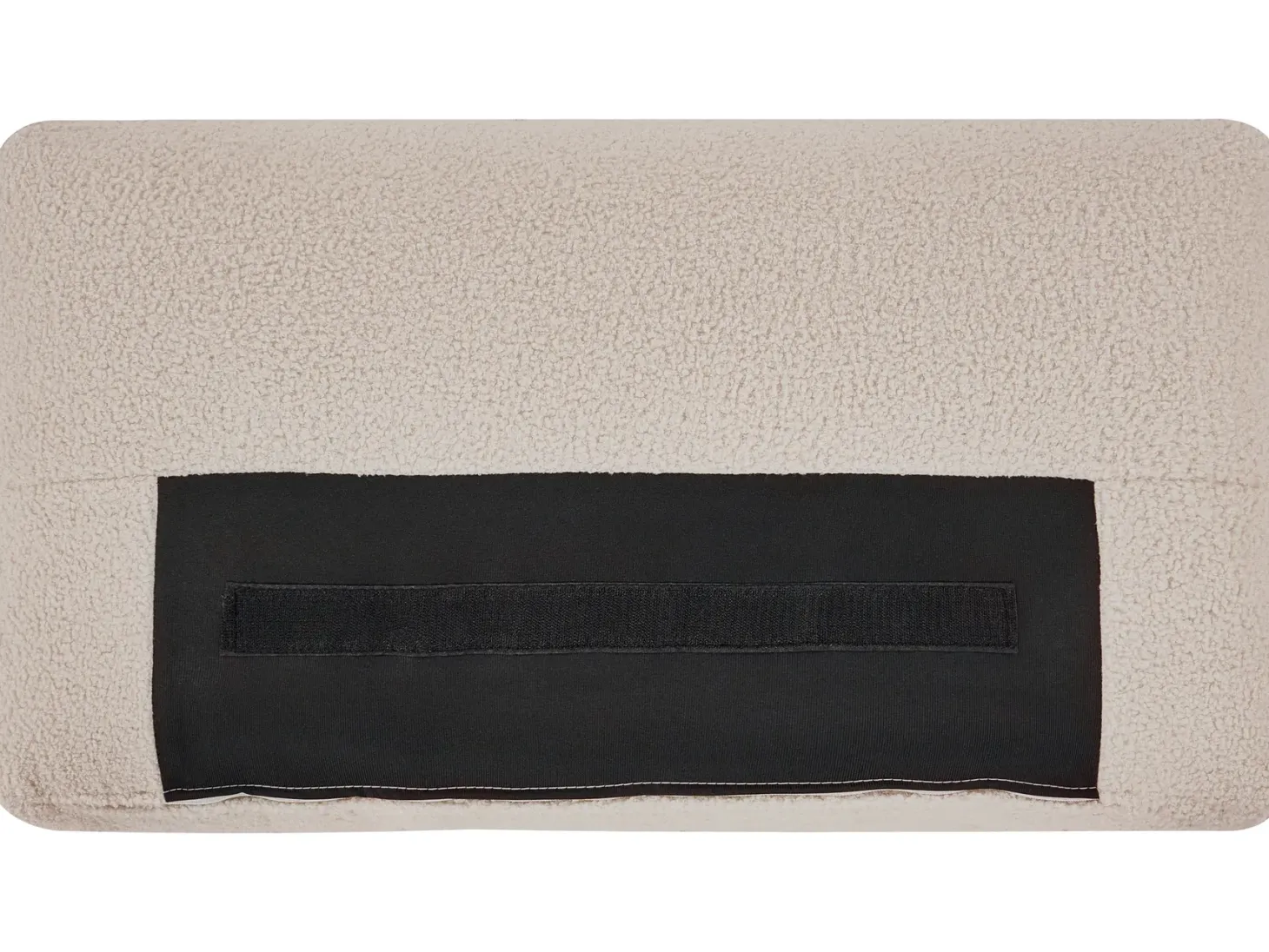 KIVVIK 5 personers Hjørnesofa modul Venstrevendt Beige Boucle med fodskammel