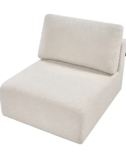 KIVVIK Stol Modul Cremehvid Boucle