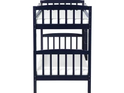 Køjeseng Fyretræ REVIN 90 x 200 cm Navy Blå