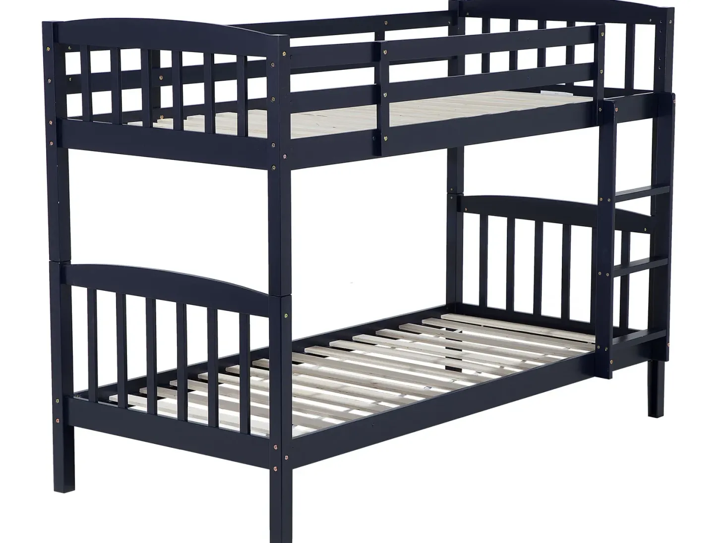 Køjeseng Fyretræ REVIN 90 x 200 cm Navy Blå