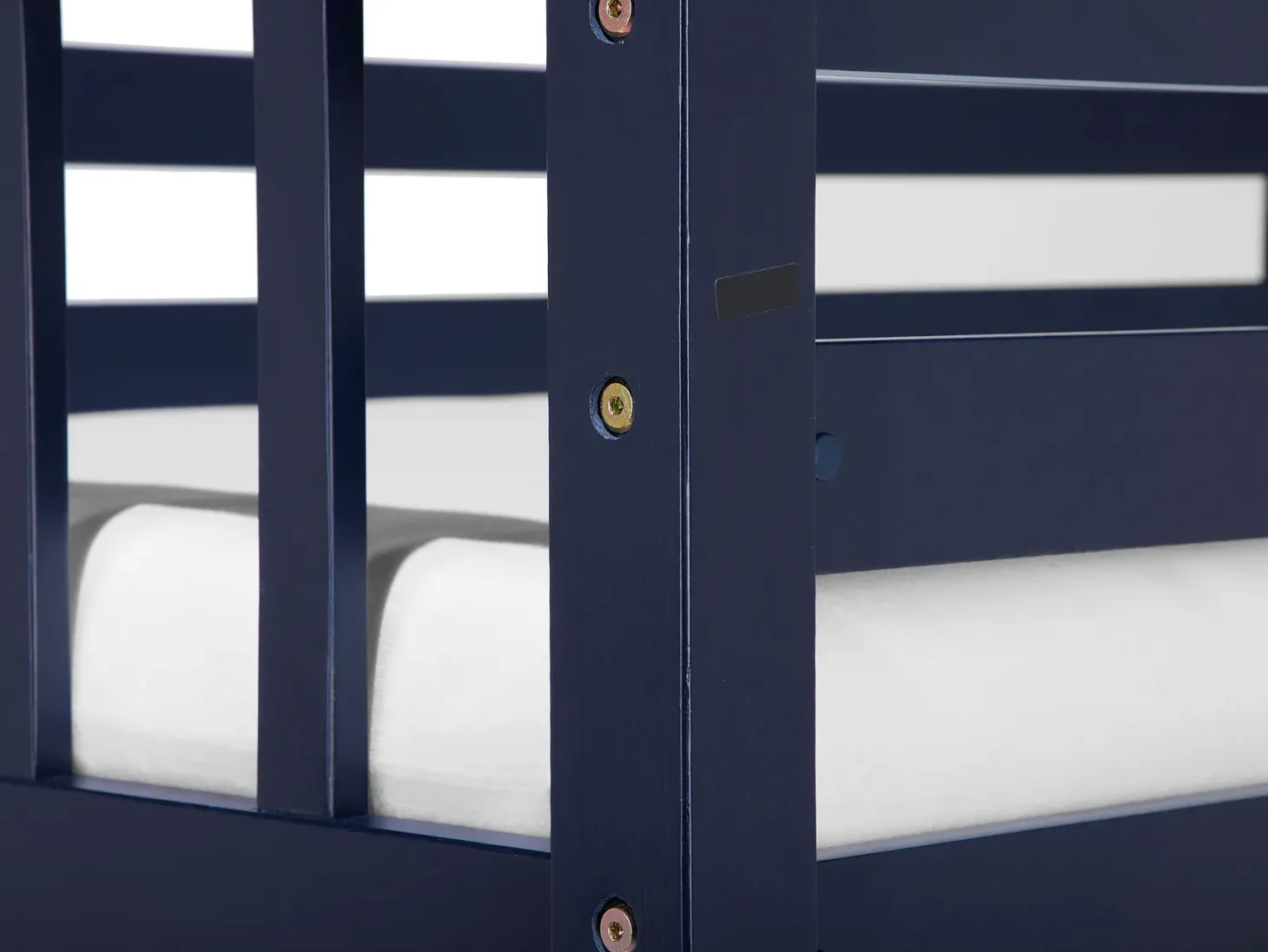 Køjeseng Fyretræ REVIN 90 x 200 cm Navy Blå