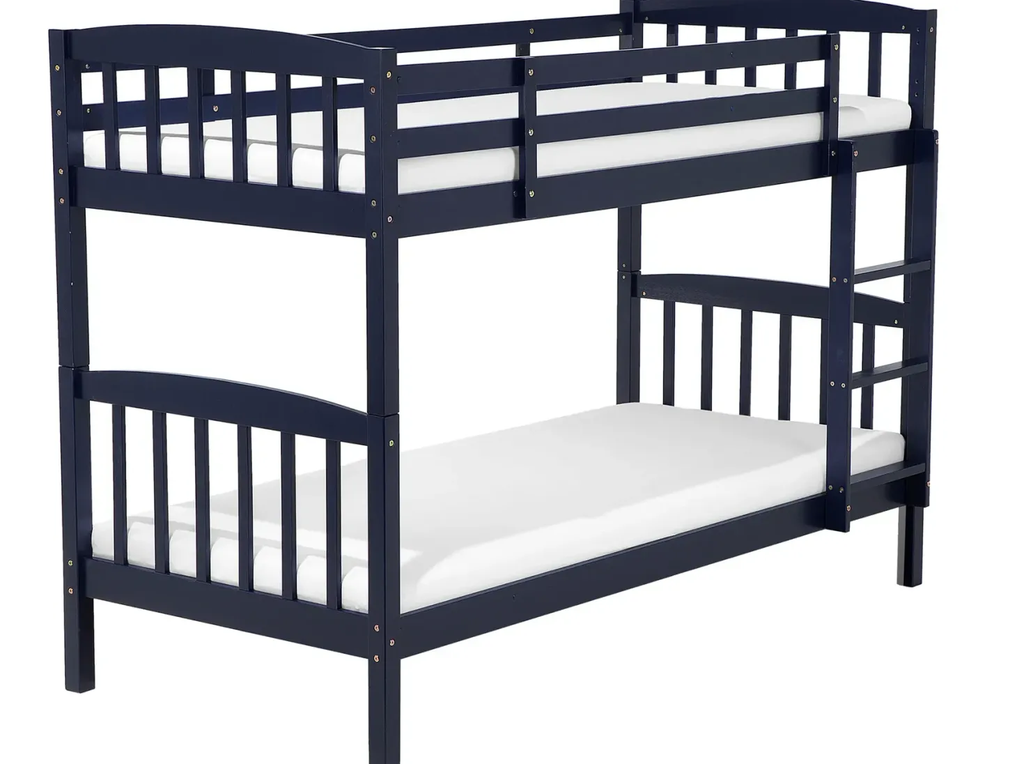 Køjeseng Fyretræ REVIN 90 x 200 cm Navy Blå