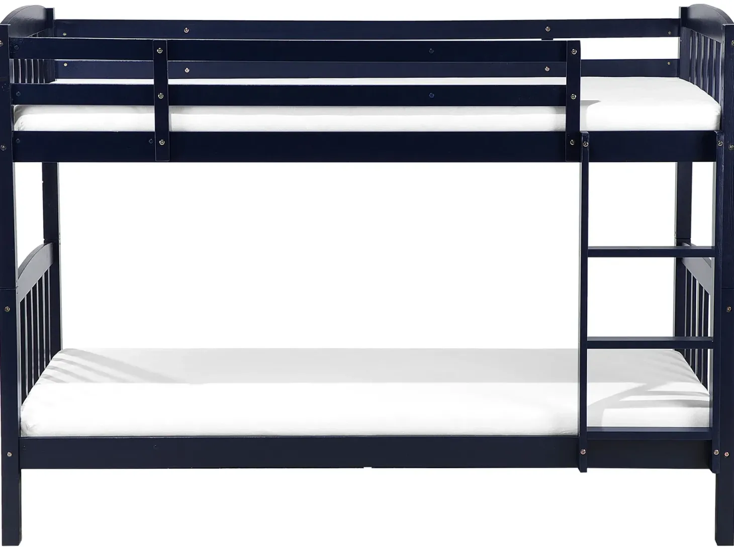 Køjeseng Fyretræ REVIN 90 x 200 cm Navy Blå