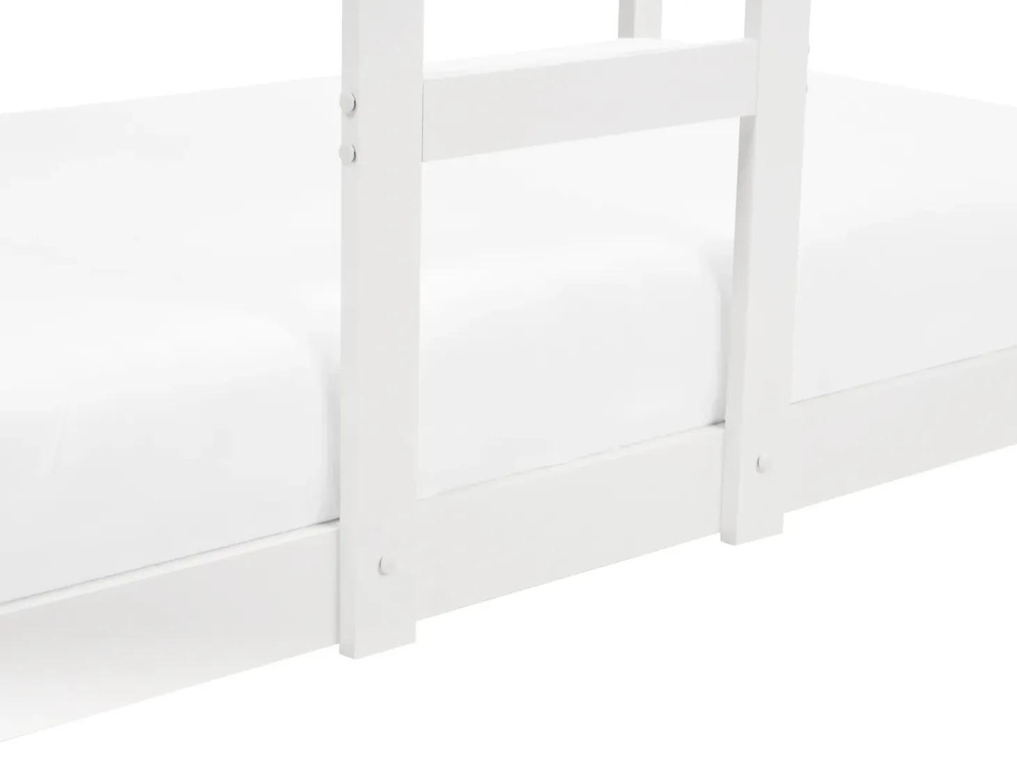 Køjeseng Hus Fyretræ LABATUT 90 x 200 cm Hvid