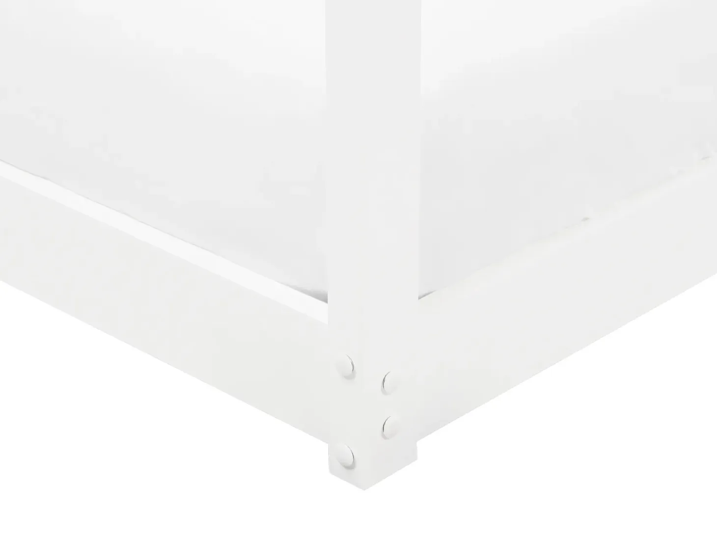 Køjeseng Hus Fyretræ LABATUT 90 x 200 cm Hvid