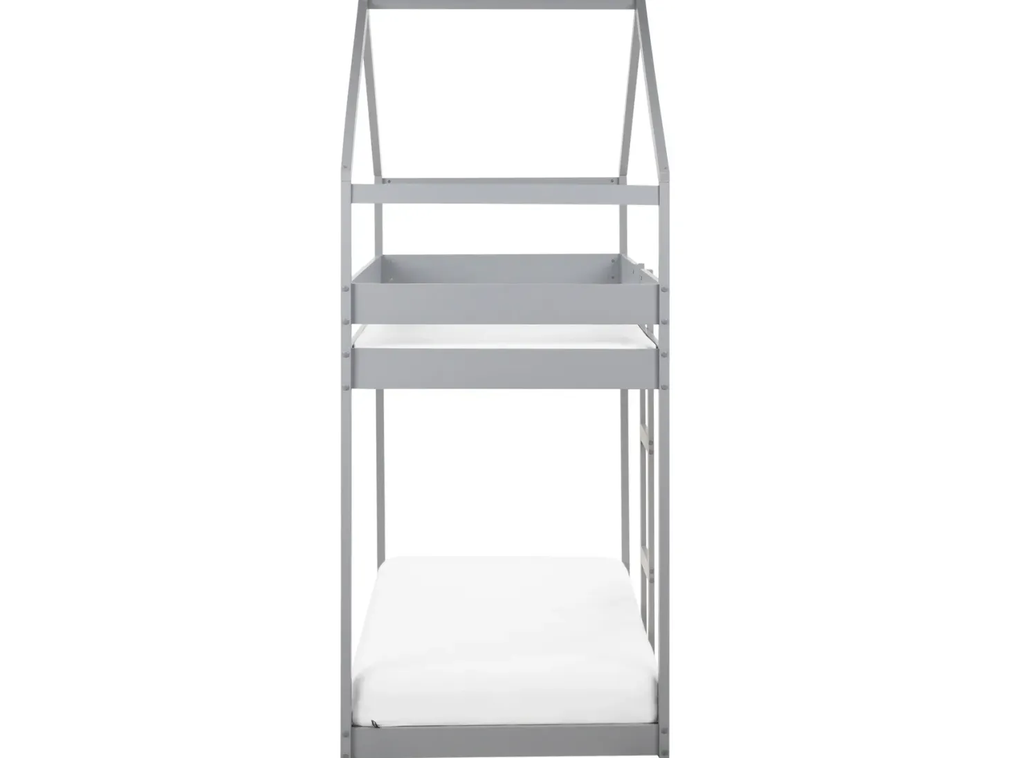 Køjeseng Hus Fyretræ LABATUT 90 x 200 cm Grå