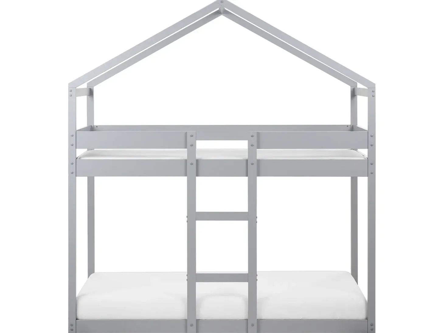 Køjeseng Hus Fyretræ LABATUT 90 x 200 cm Grå