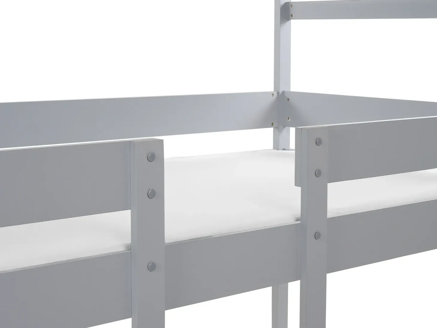 Køjeseng Hus Fyretræ LABATUT 90 x 200 cm Grå