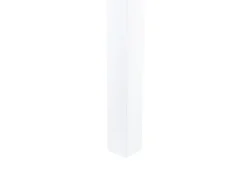 Køjeseng med skrivebord Fyretræ FOUCAMONT 90 x 200 cm Hvid