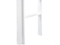 Køjeseng med skrivebord Fyretræ FOUCAMONT 90 x 200 cm Hvid