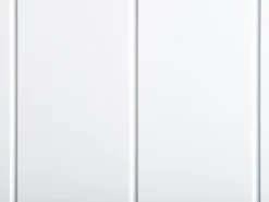 Køjeseng med skrivebord Fyretræ FOUCAMONT 90 x 200 cm Hvid