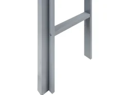 Køjeseng med skrivebord Fyretræ FOUCAMONT 90 x 200 cm Grå