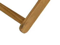 Klap dækstol ANZIO Akacietræ Rød
