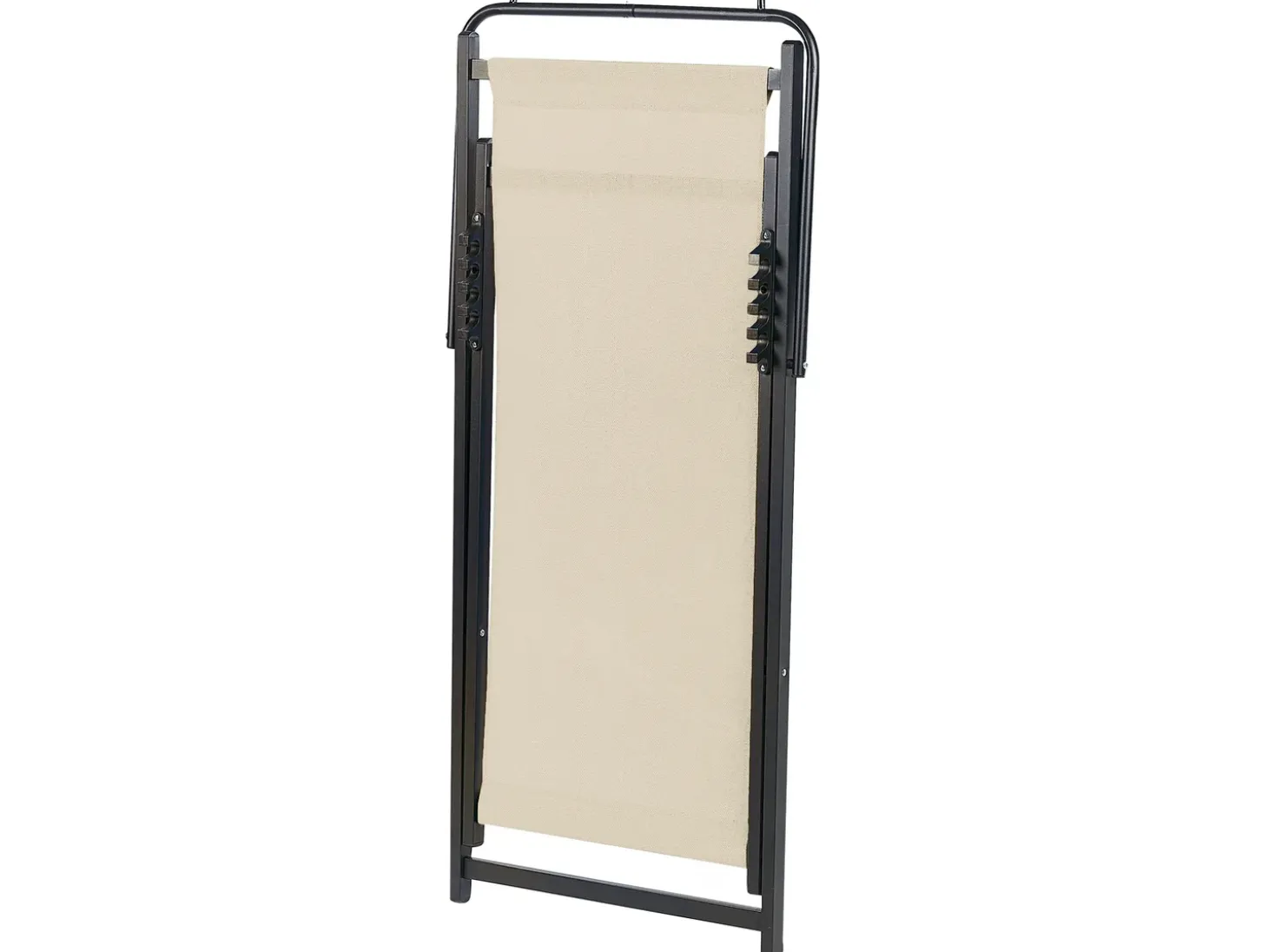 Klap dækstol LOCRI II Metal Beige
