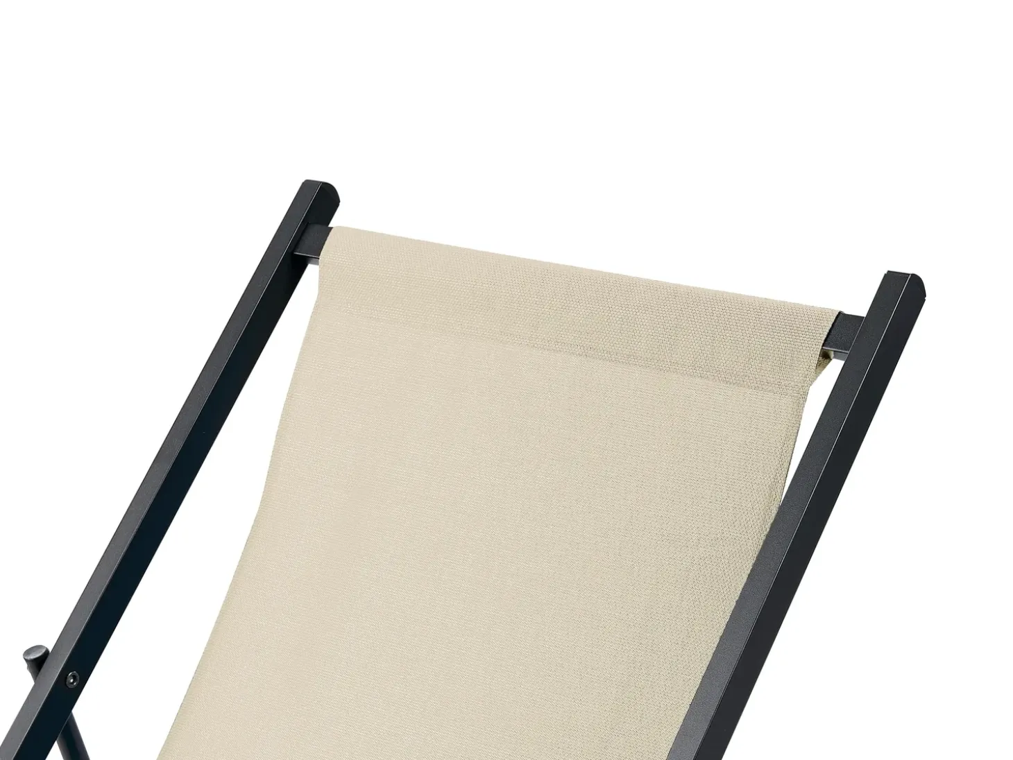Klap dækstol LOCRI II Metal Beige