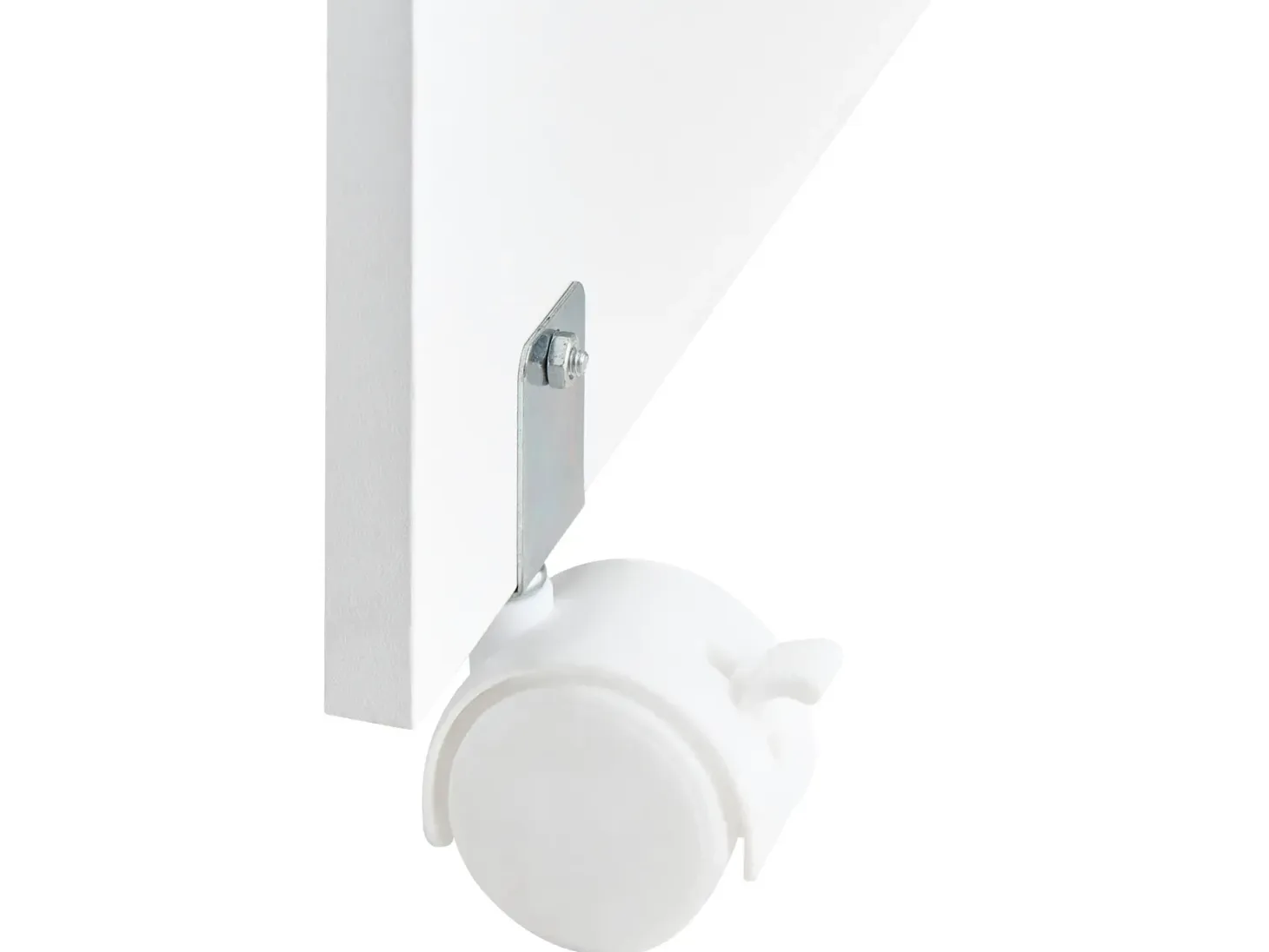 Kommode med skrivebordsfunktion FLOMOT Hvid 80 cm 40/80 cm Foldbar