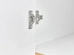 Kommode med skrivebordsfunktion FLOMOT Hvid 80 cm 40/80 cm Foldbar